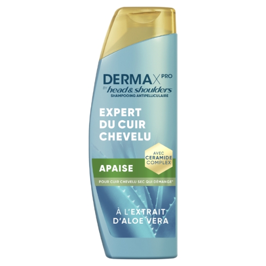 Shampoing Antipelliculaire pour Cuir chevelu sensible et sec Aloe vera Derma Xpro HEAD & SHOULDERS