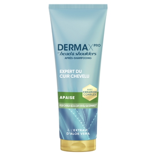 Après-Shampoing Antipelliculaire Hydratant pour Cheveux normaux à gras Aloe Vera Derma X Pro HEAD & SHOULDERS