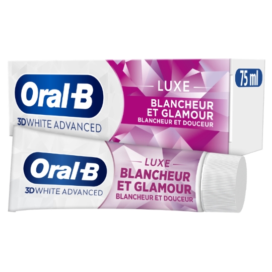 Dentifrice 3D White Advanced Luxe Blancheur Glamour ORAL-B