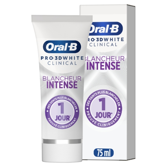Dentifrice Pro 3D White Blancheur Intense ORAL-B