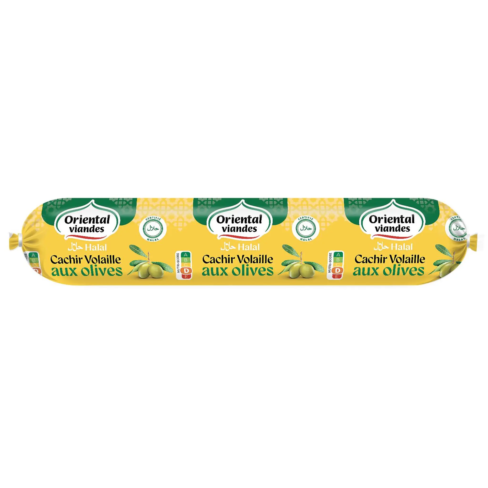 ORIENTAL VIANDES Cachir de volaille aux olives halal