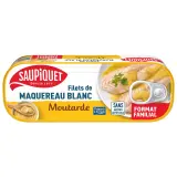 SAUPIQUET Filets de maquereaux blancs à la moutarde