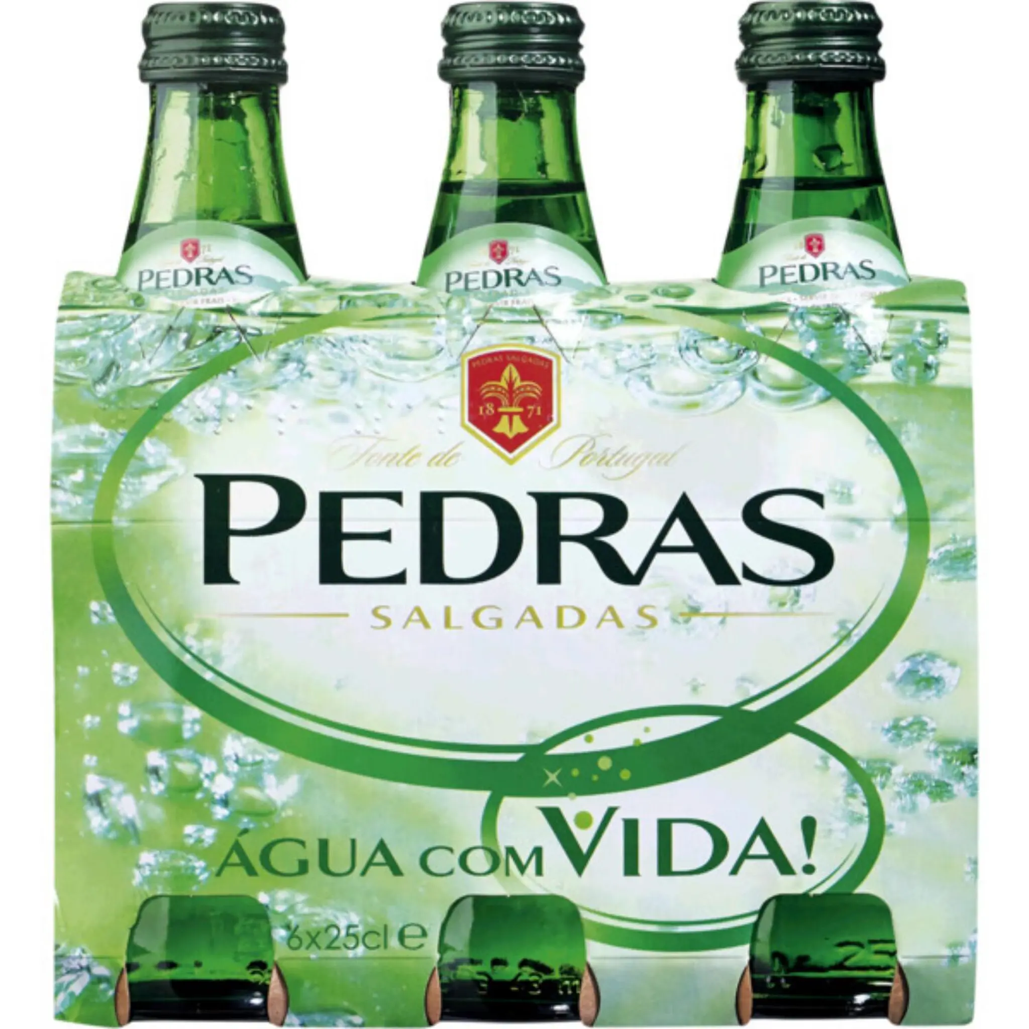 PEDRAS Eau gazeuse 100% naturelle