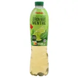AUCHAN Thé infusé plate citron vert menthe