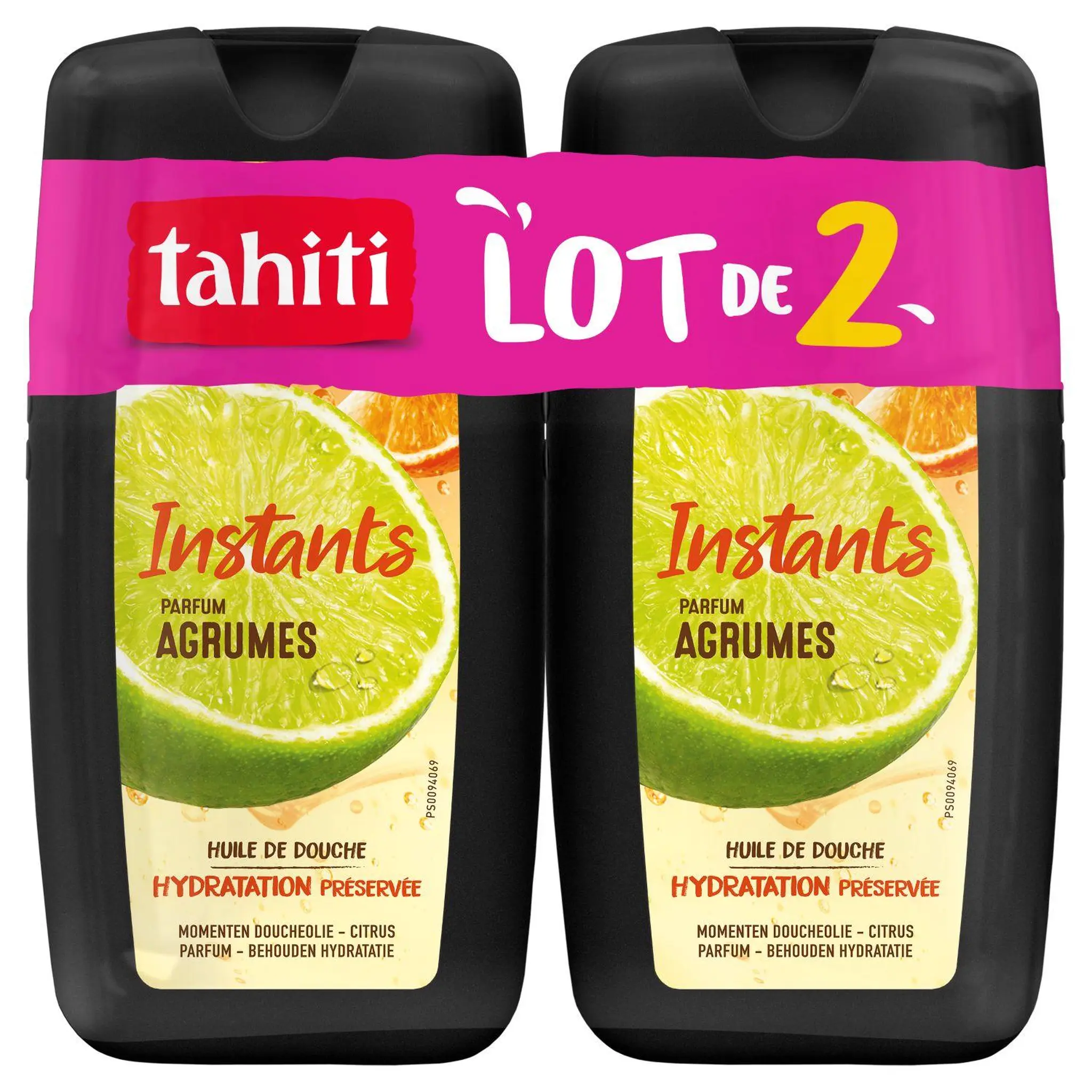 TAHITI Gel douche huile rituel agrumes