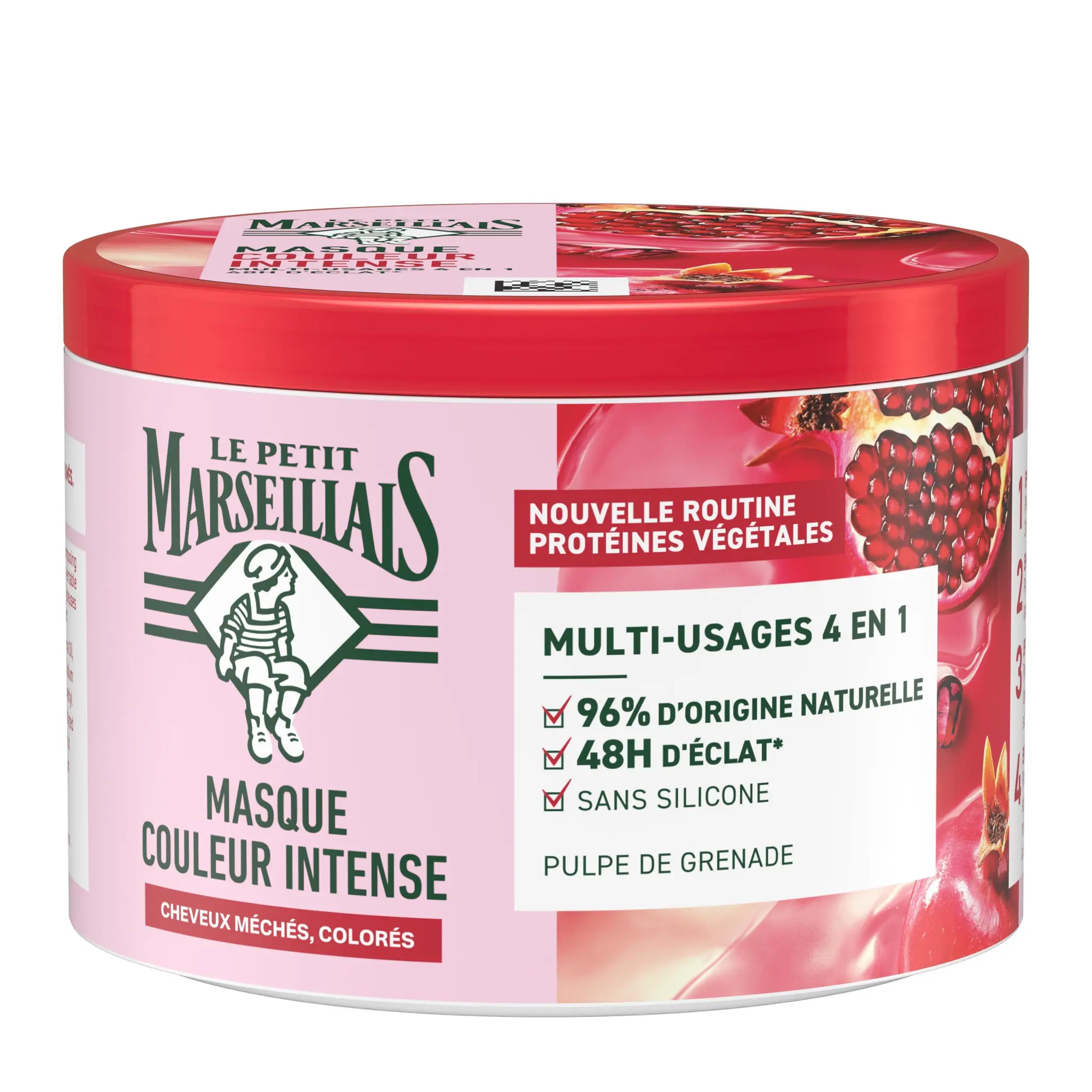 LE PETIT MARSEILLAIS Masque couleur intense cheveux méché colorés