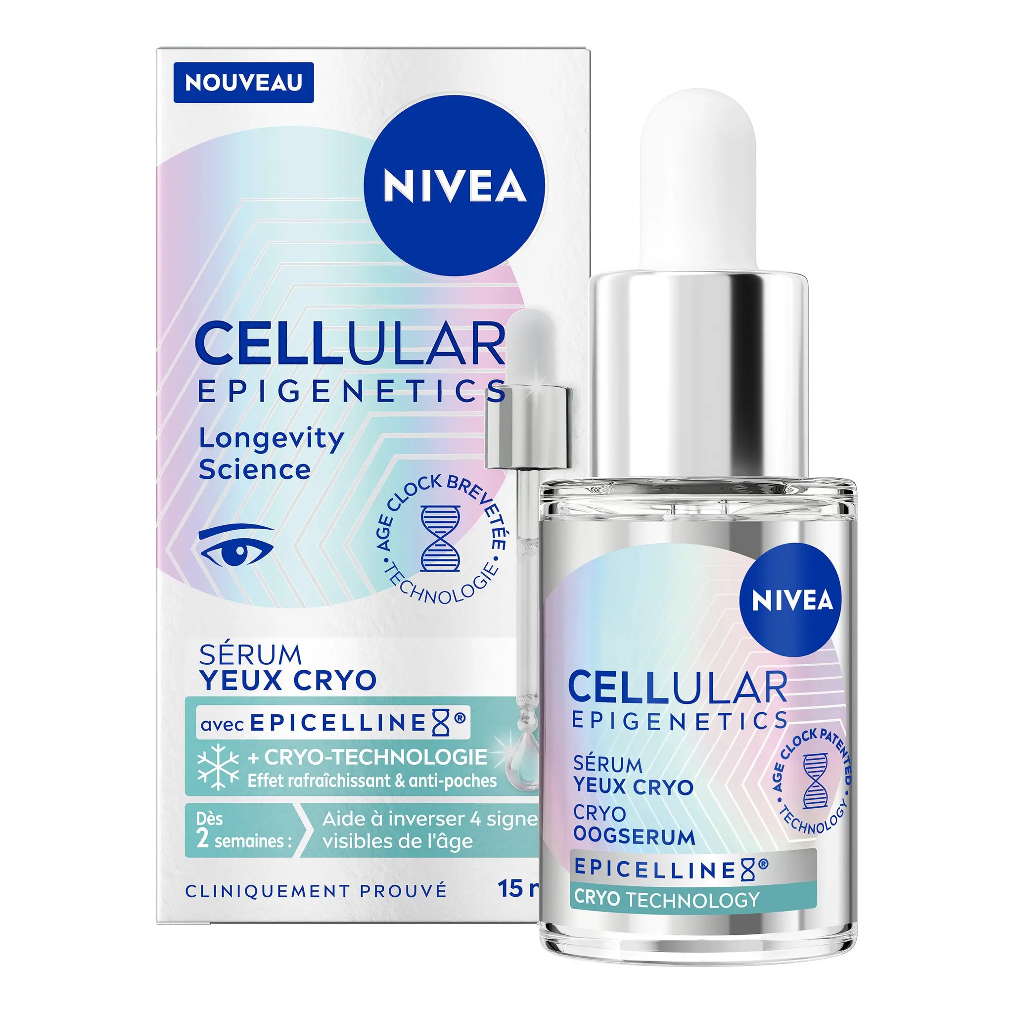 NIVEA Cryo Cellular Epigenetics Sérum contour des yeux