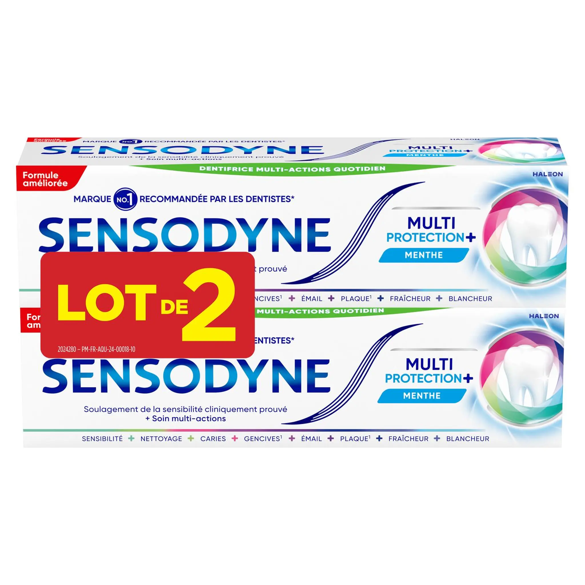 SENSODYNE Dentifrice multi-protection+ menthe