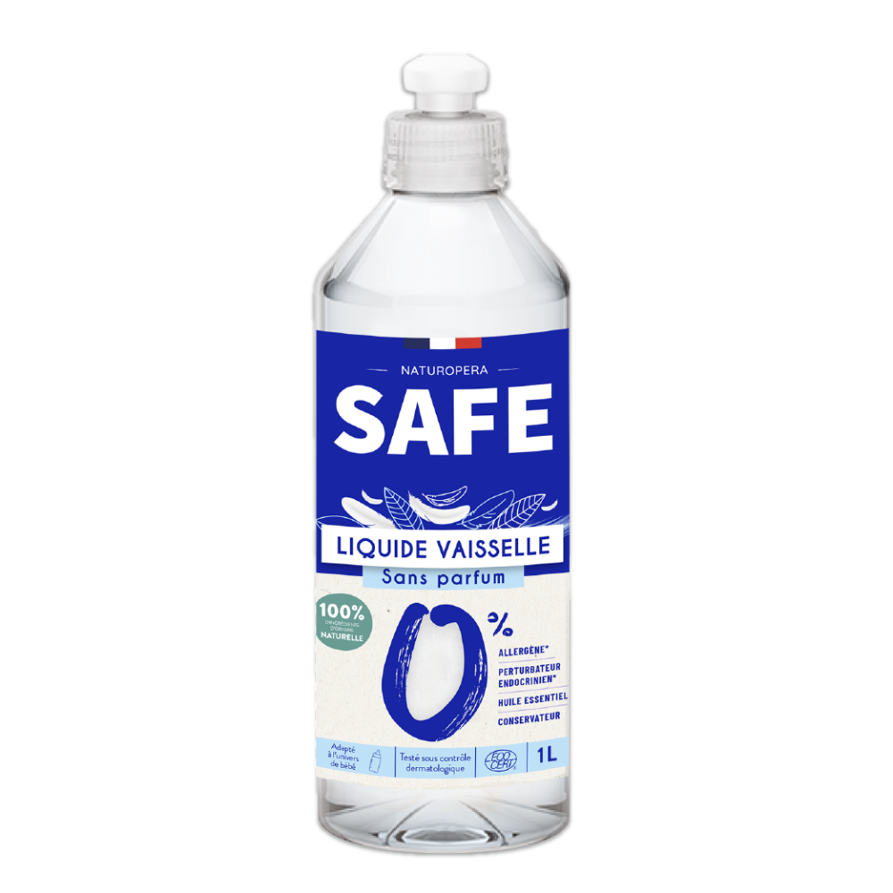 Liquide vaisselle - sans allergènes, sans parfum