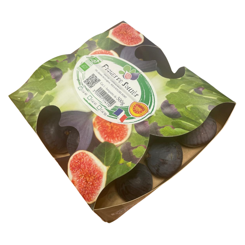 Figues de Solliès AOP en barquette bio origine France - 500g