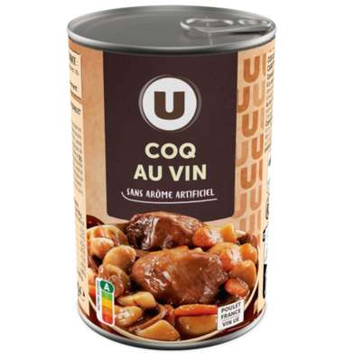 Coq au vin, U (400 g)