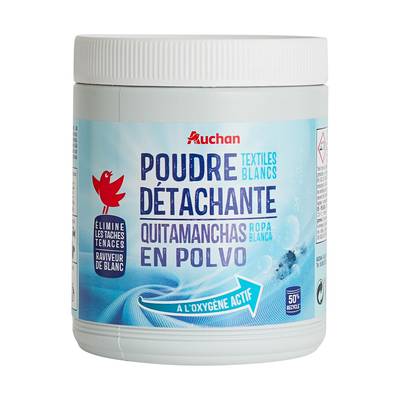 Auchan Poudre détachant linge blanc, 1kg