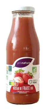 Nectar de fraise BIO, Pronatura Gamme Producteurs (50 cl)