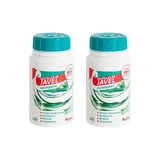 Auchan Pastilles de javel à l'eucalyptus, Lot de 2x48 pastilles