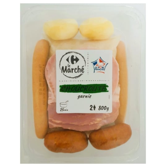 Choucroute garnie CARREFOUR