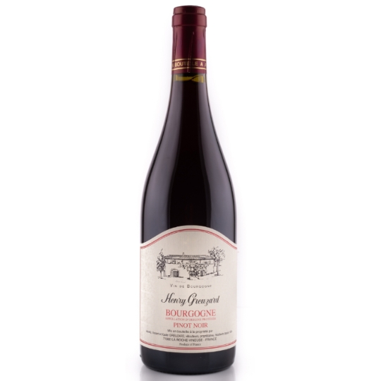 Vin Rouge de Bourgogne Pinot Noir HENRY GREUZARD