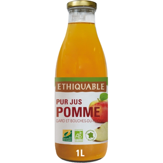 Jus de Pomme Bio PAYSANS D'ICI
