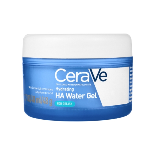 Aqua-Gel Visage Hydratant à l'Acide Hyaluronique pour Tous Types de Peaux CERAVE