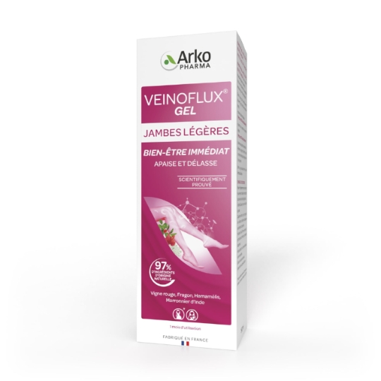 Gel Jambes Légères Veinoflux ARKOPHARMA