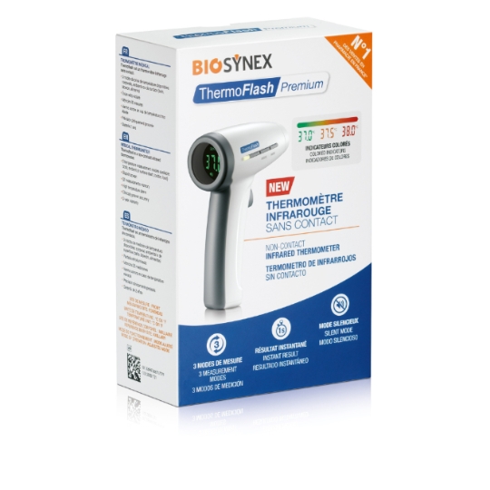 Thermomètre ThermoFlash Premium Sans Contact EXACTO