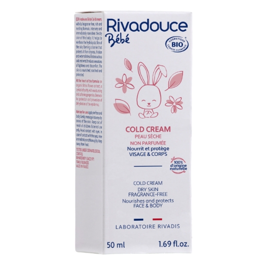 Crème bébé Nourrissante et Protège Bio RIVADOUCE