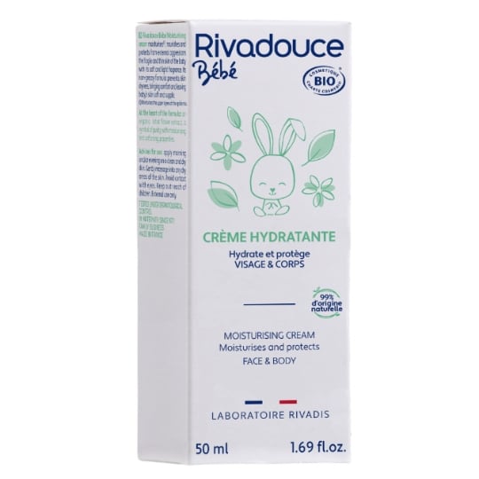 Crème bébé Hydratante Bio RIVADOUCE