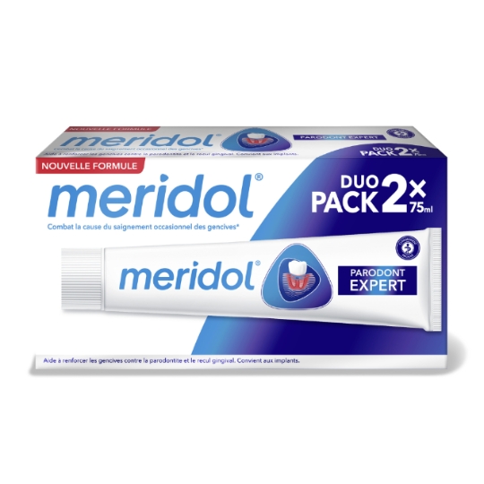 Dentifrice Parodont Expert Prévient le Saignement des Gencives MERIDOL