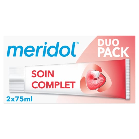 Dentifrice Soin Complet Sensibilité Protection Gencives Dents Sensibles Anti-plaque MERIDOL
