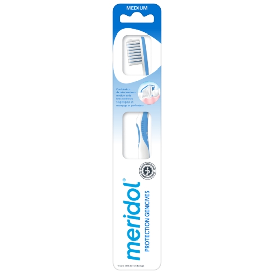 Brosse à dents Medium Protection Gencives MERIDOL
