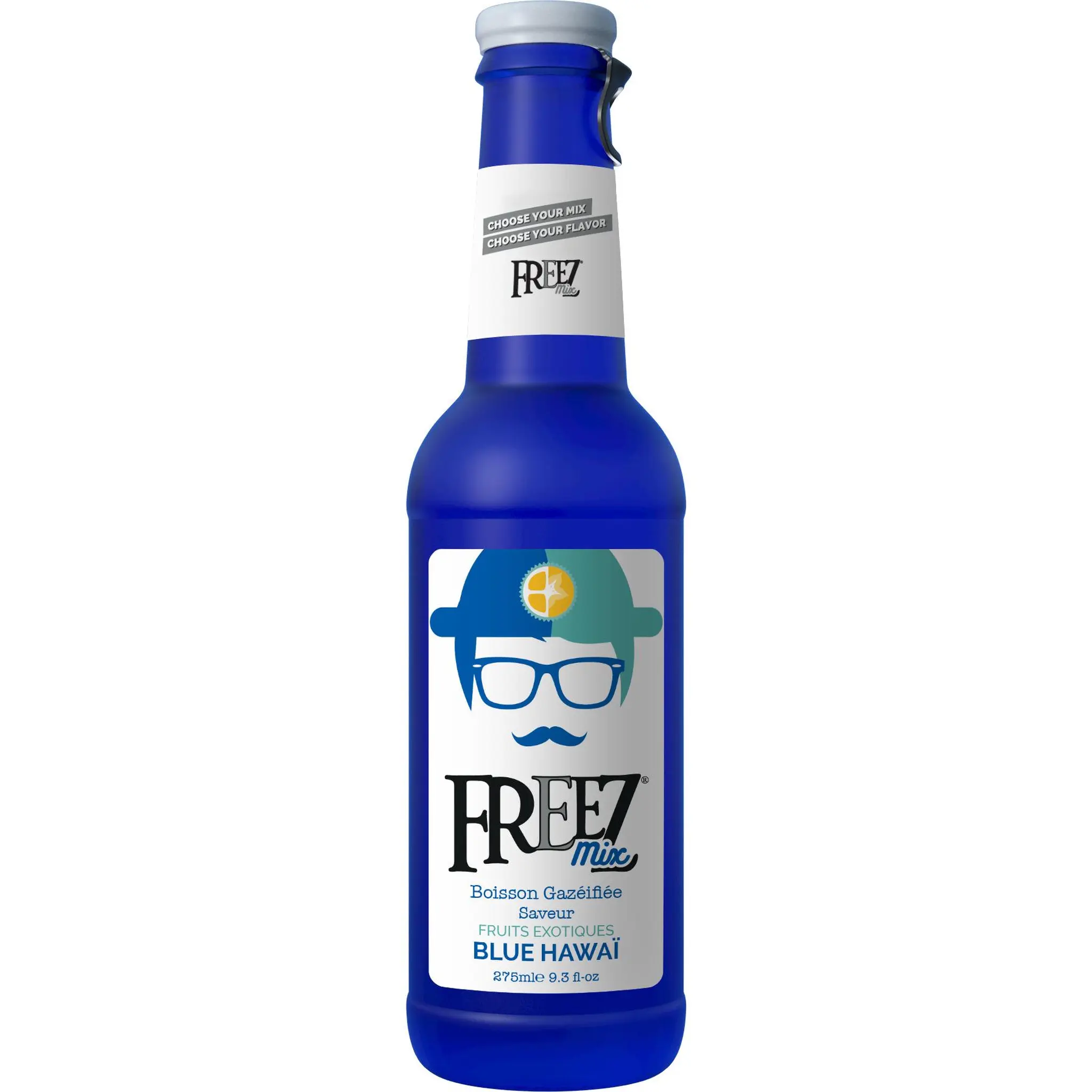 FREEZ MIX Blue Hawai Boisson gazéifiée aromatisée
