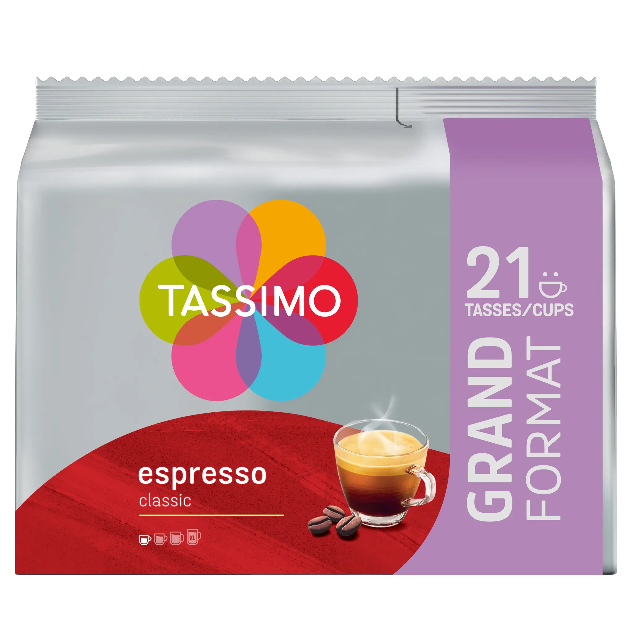 TASSIMO Dosettes de café expresso classique