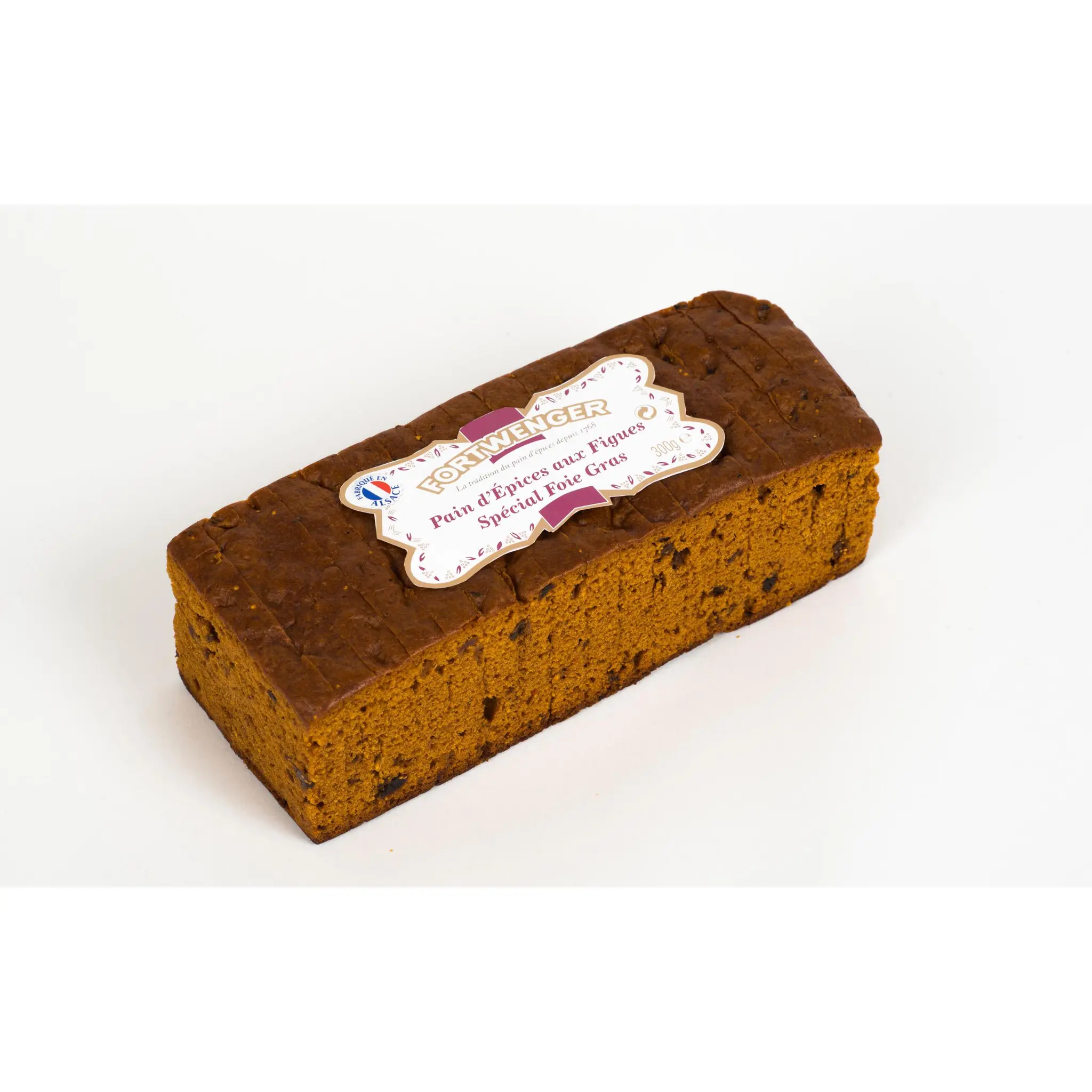 FORTWENGER Pain d'Epices aux figues spécial foie gras