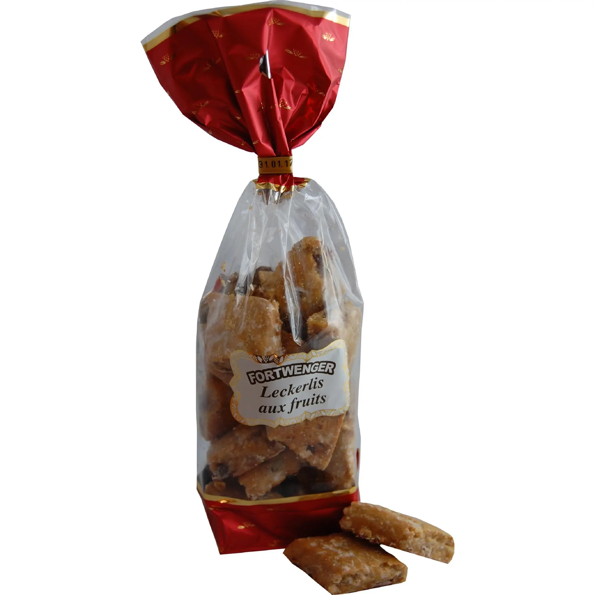 FORTWENGER Pain Leckerlis aux fruits moelleux avec persipan