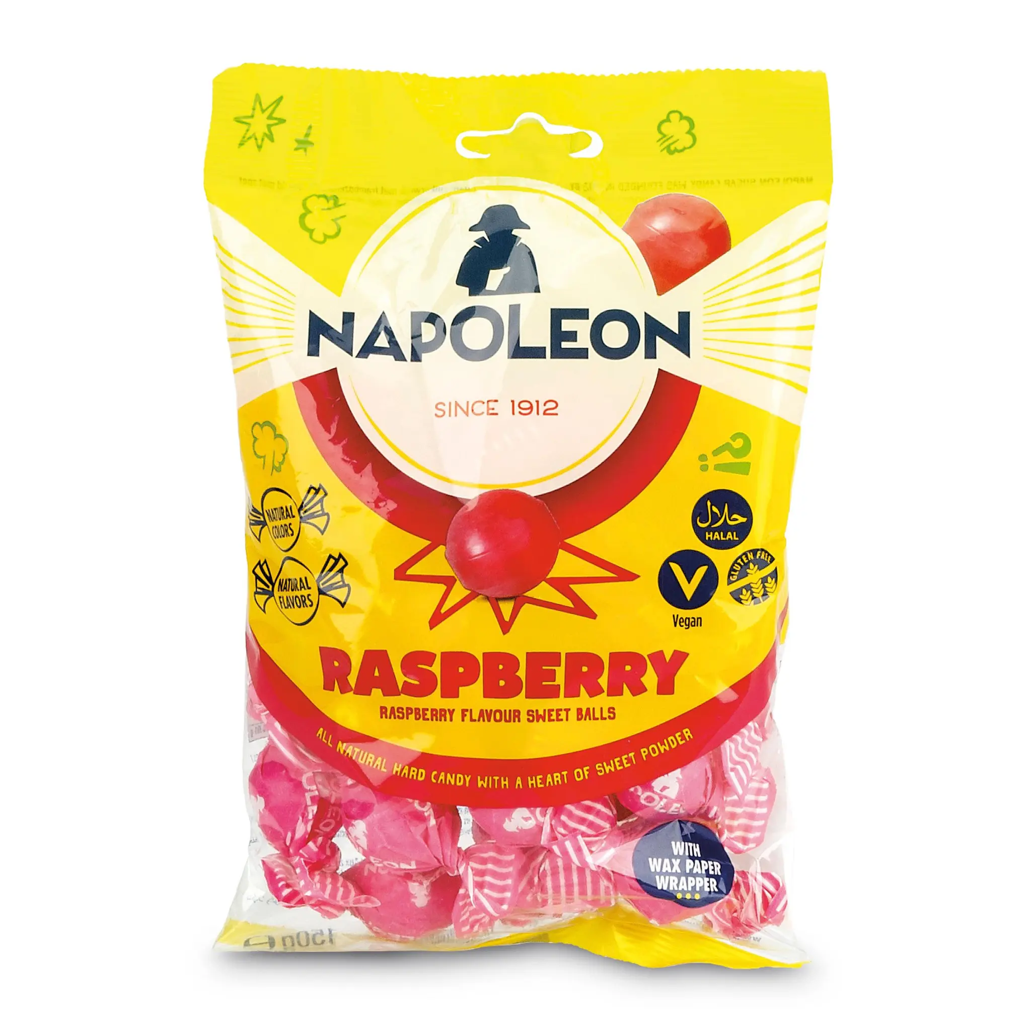 FIZZY Sachet de bonbons Napoleon à la framboise