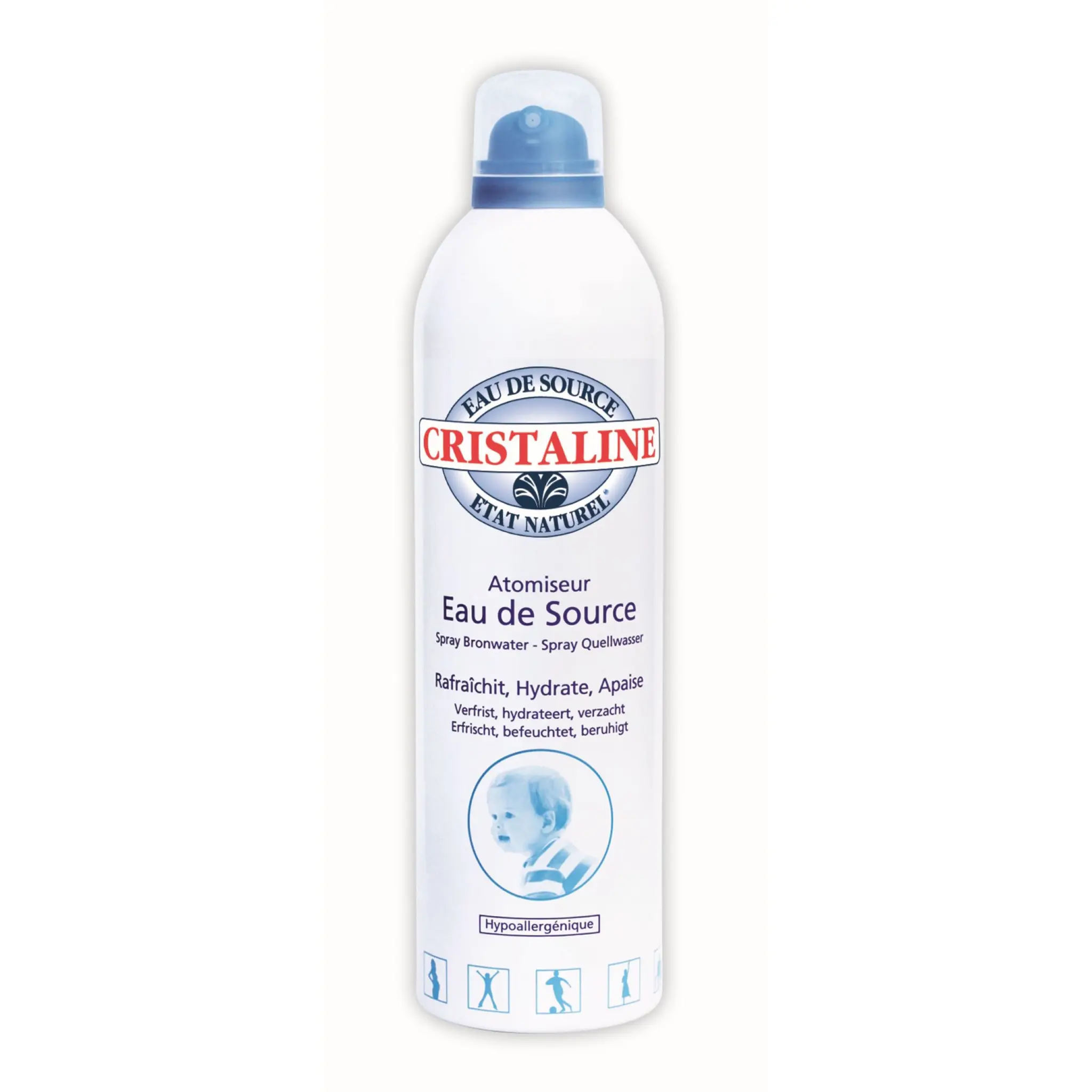 CRISTALINE Atomiseur d'eau de source