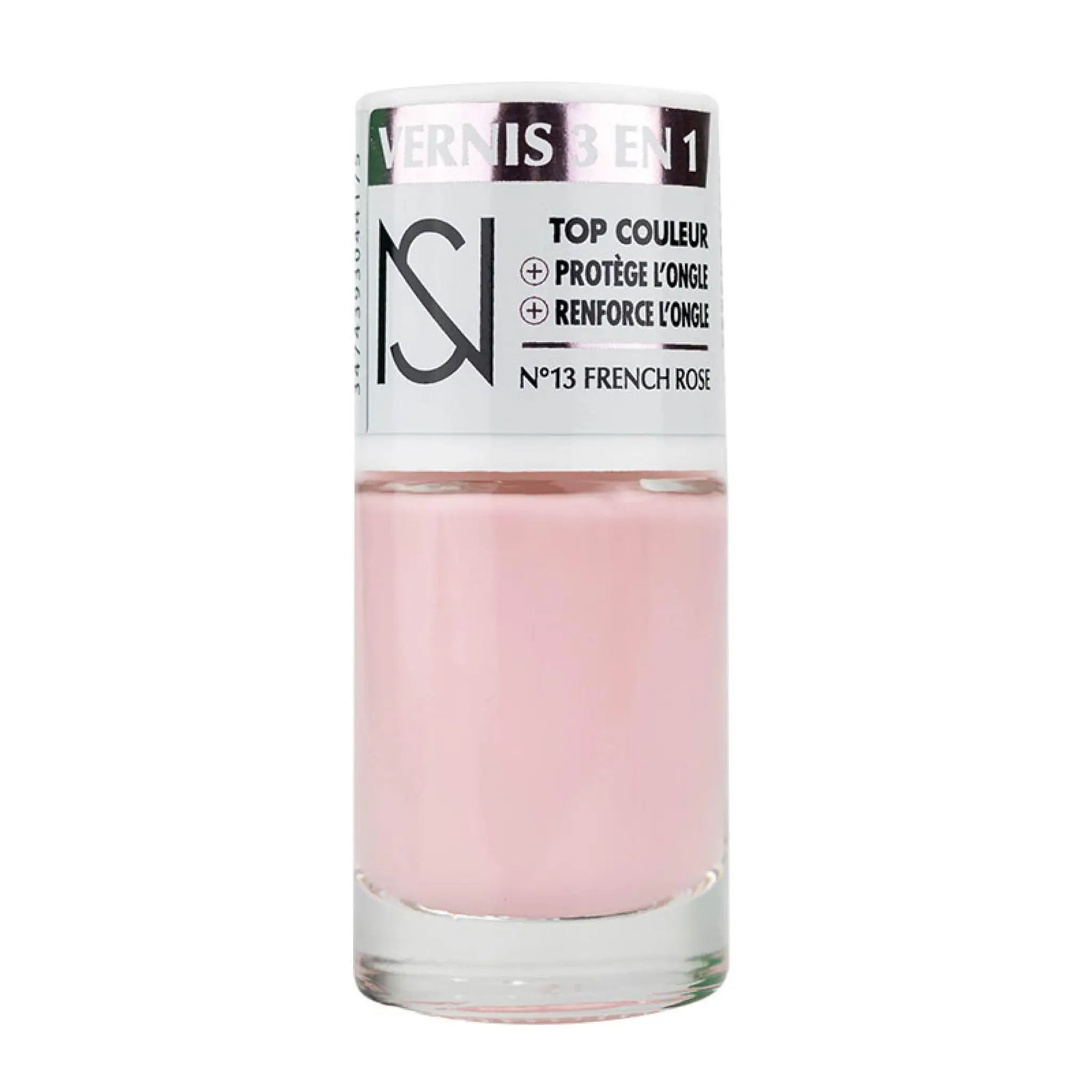 NS Vernis à ongles 3 en 1 13 french rose