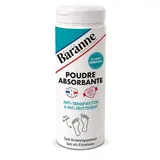 Baranne Poudre Absorbante Anti-transpiration et Anti-frottements pour Pieds, 50g