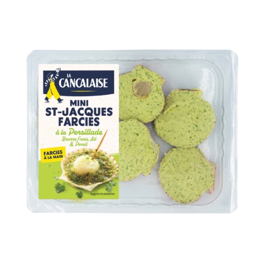 Mini Saint Jacques Farcies à la Persillade