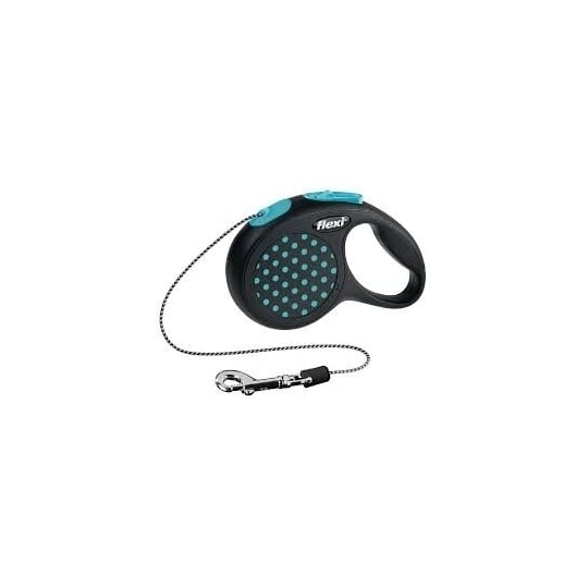 Flexi Laisse Design Bleu (5 M), Taille M FLEXI
