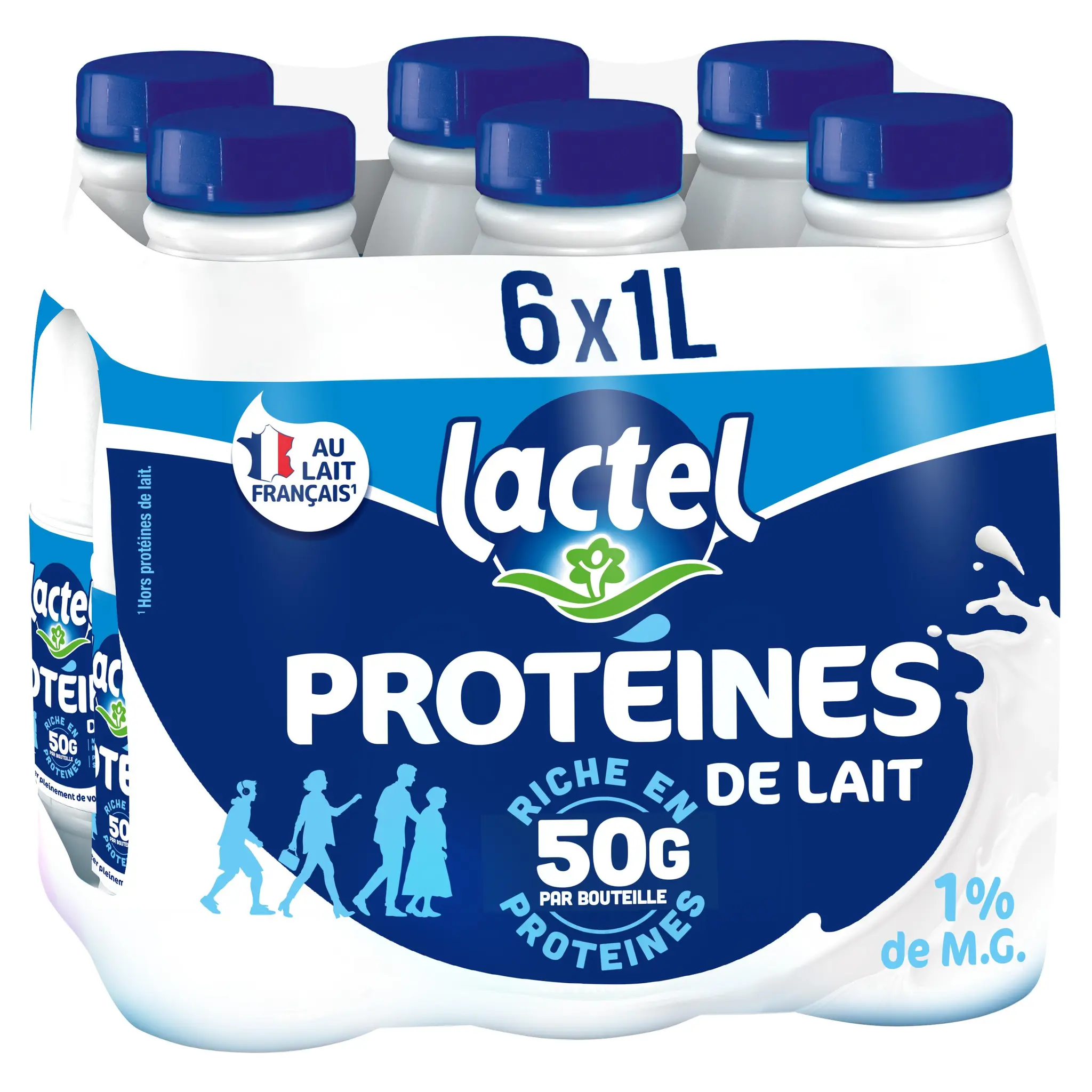 LACTEL Boisson lactée enrichie en protéines