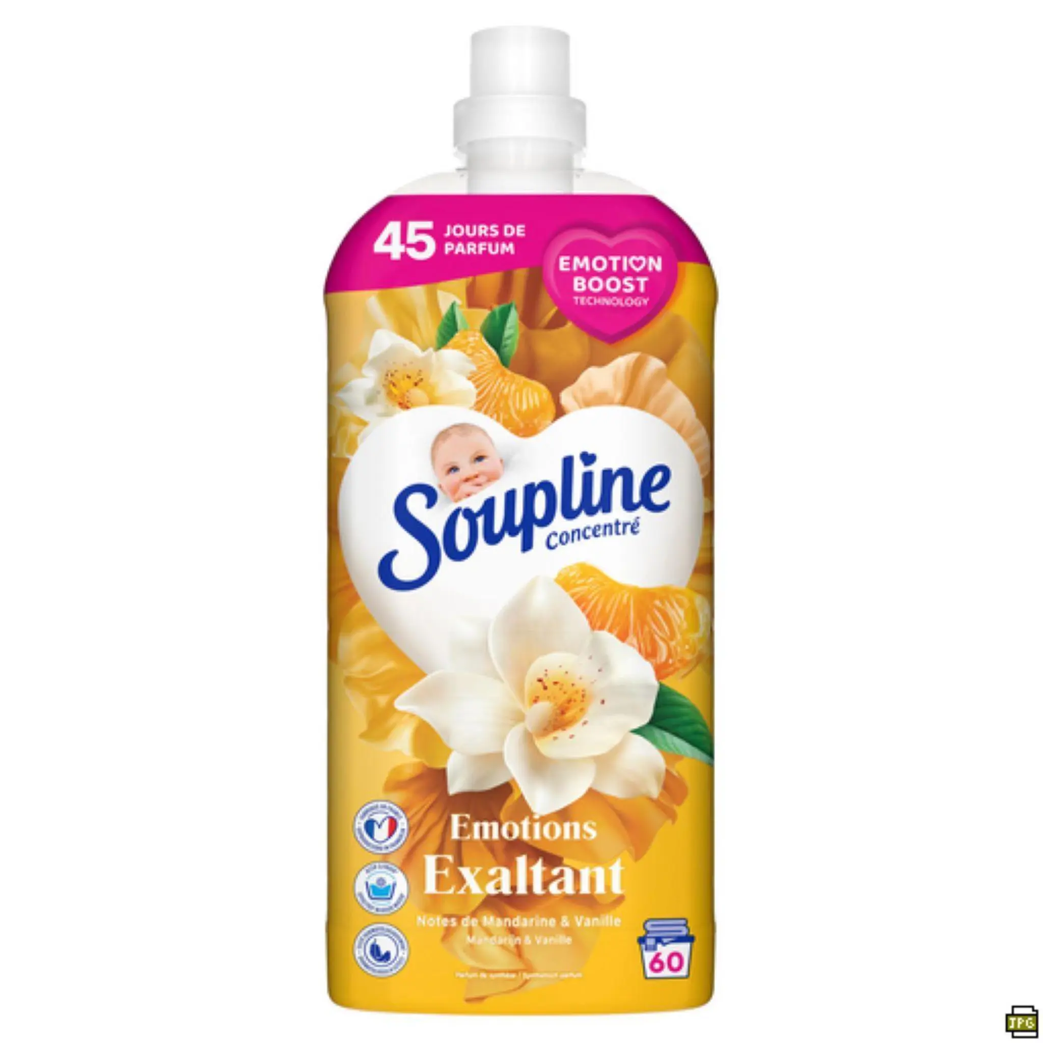 SOUPLINE Adoucissant liquide vanille