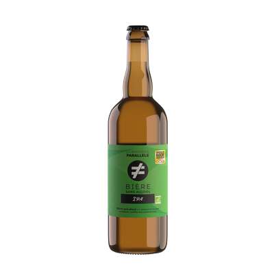 Bière IPA sans alcool BIO, La Brasserie Parallèle (75 cl)