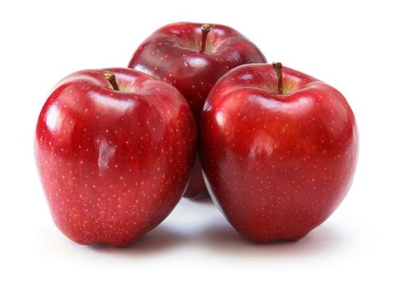 Lot de 3 pommes rouge Pixie Crunch BIO (calibre moyen), France