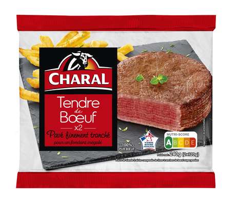 Tendre de boeuf, Charal (x 2, 240 g)