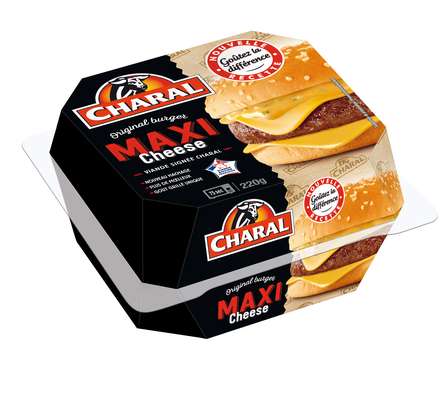 Maxi cheeseburger, Charal (195 g)