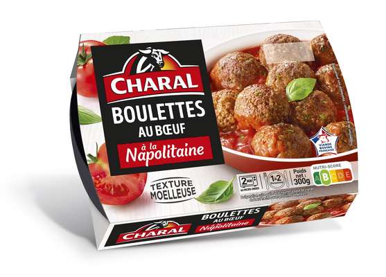 Boulettes au boeuf à la Napolitaine, Charal (300 g)