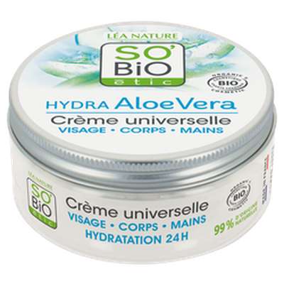 Crème hydratante Aloe Vera BIO, So'Bio Etic (150 ml)