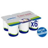 Le petit Suisse nature 10%MG GERVAIS 6x60g