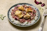 Poulet aux oignons caramélisés & moutarde, Frichti (420 g)