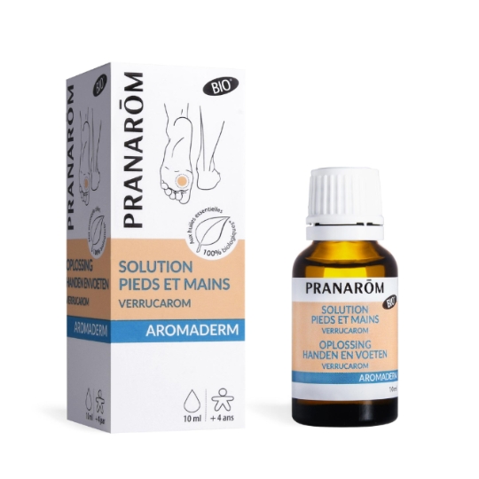 Soin Verrues Mains et Pieds Aromaderm Bio PRANAROM
